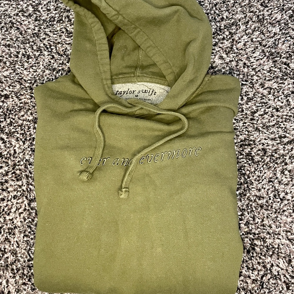 Taylor Swift “Evermore” hoodie.